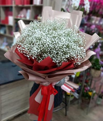 Букет цветов из: Гипсофила в Алкино