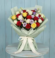 Букет цветов из:  Розы в Алкино