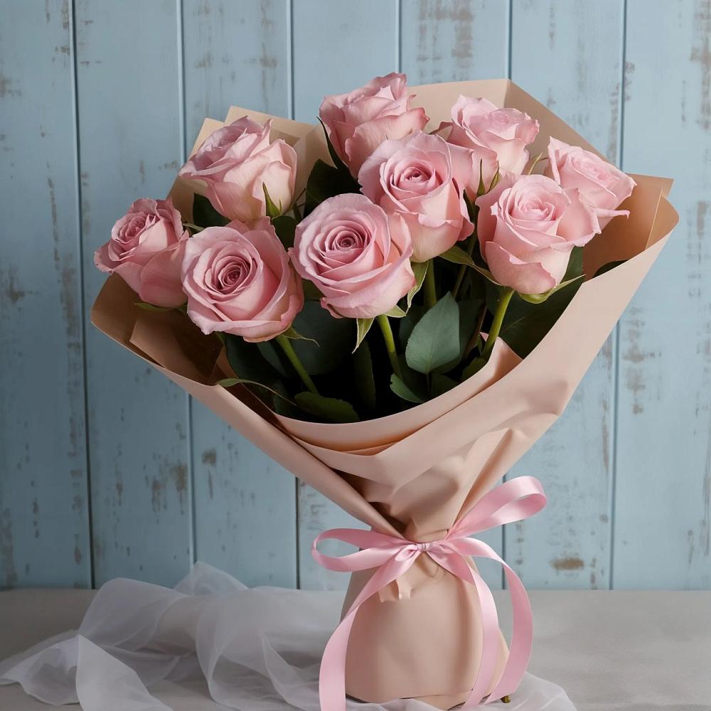 Букет цветов из: Розы в Алкино