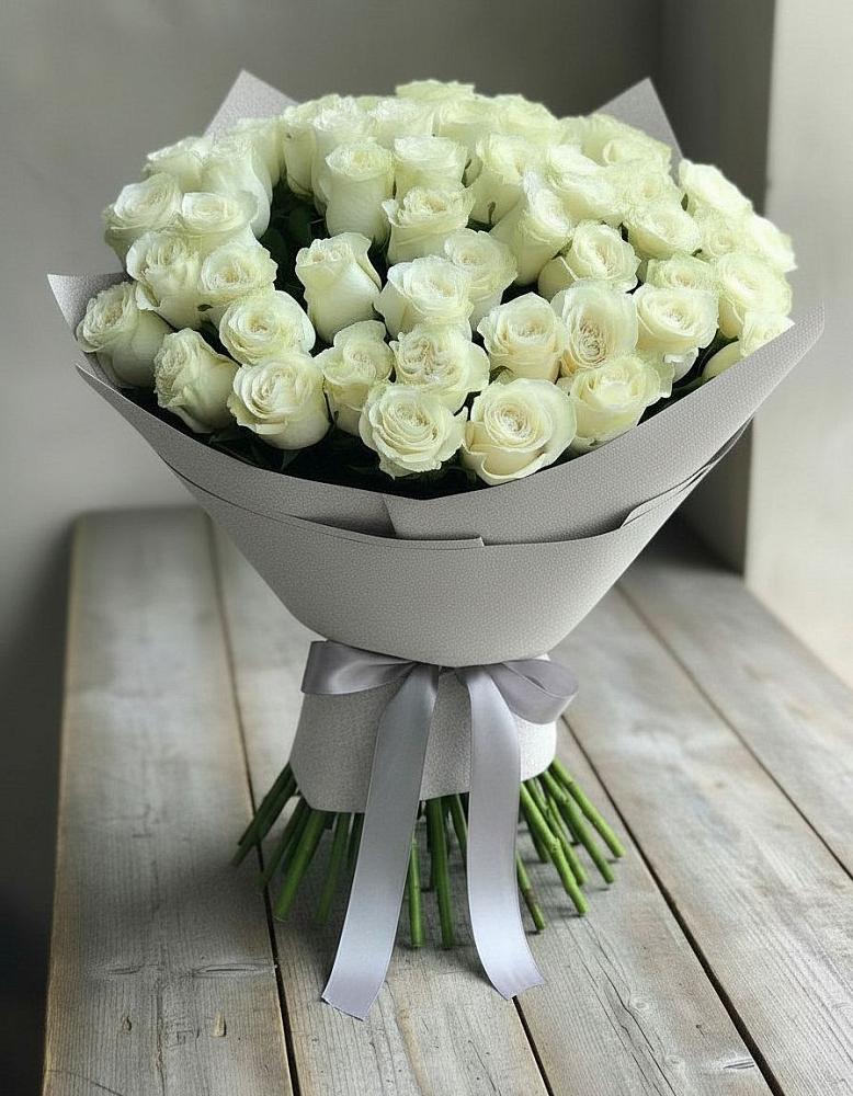 Букет 35 Белых роз в Алкино