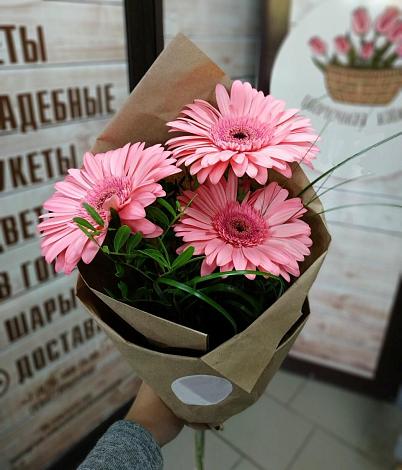 Букет цветов из: Герберы в Алкино