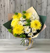 Букет цветов из:  Хризантемы в Алкино