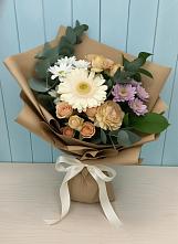 Букет цветов из:  Герберы и Хризантемы #REPLACE_PRED# Алкино