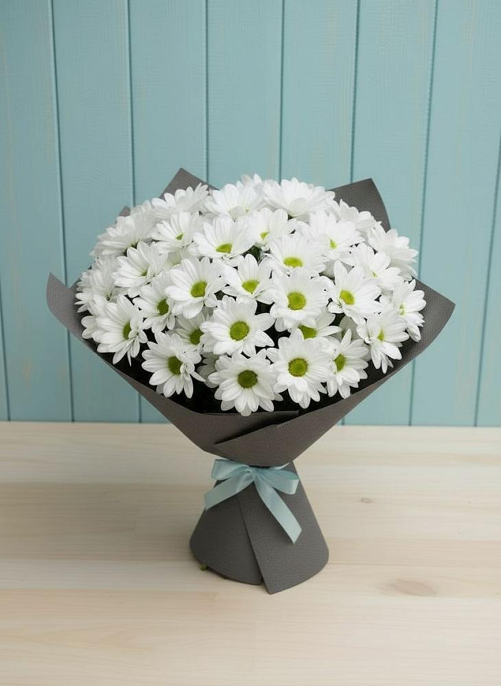 Букет цветов из: Хризантемы в Алкино