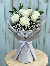 Букет цветов из:  Розы в Алкино