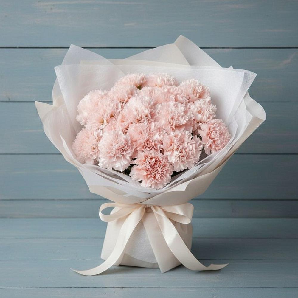 Букет цветов из: Гвоздики в Алкино