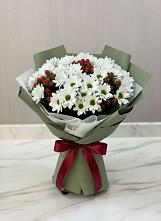 Букет цветов из:  Хризантемы #REPLACE_PRED# Алкино