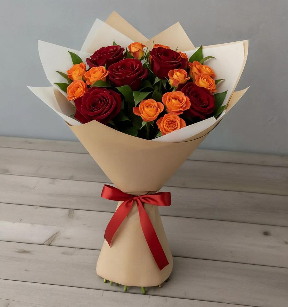 Букет Любовь и восторг в Алкино