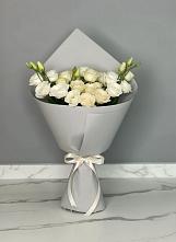 Букет цветов из:  Розы и Лизиантусы #REPLACE_PRED# Алкино